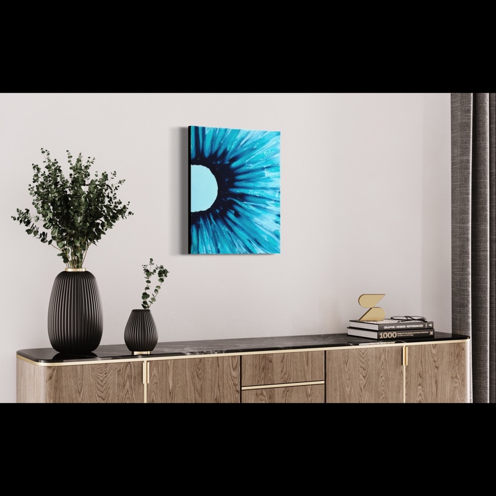COPY - Blue Sunflower